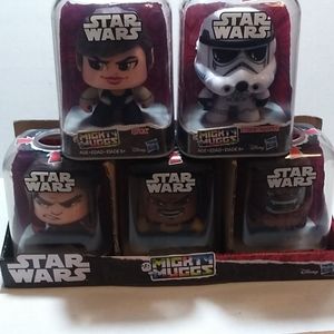 Lot of Star Wars Mighty Muggs. New